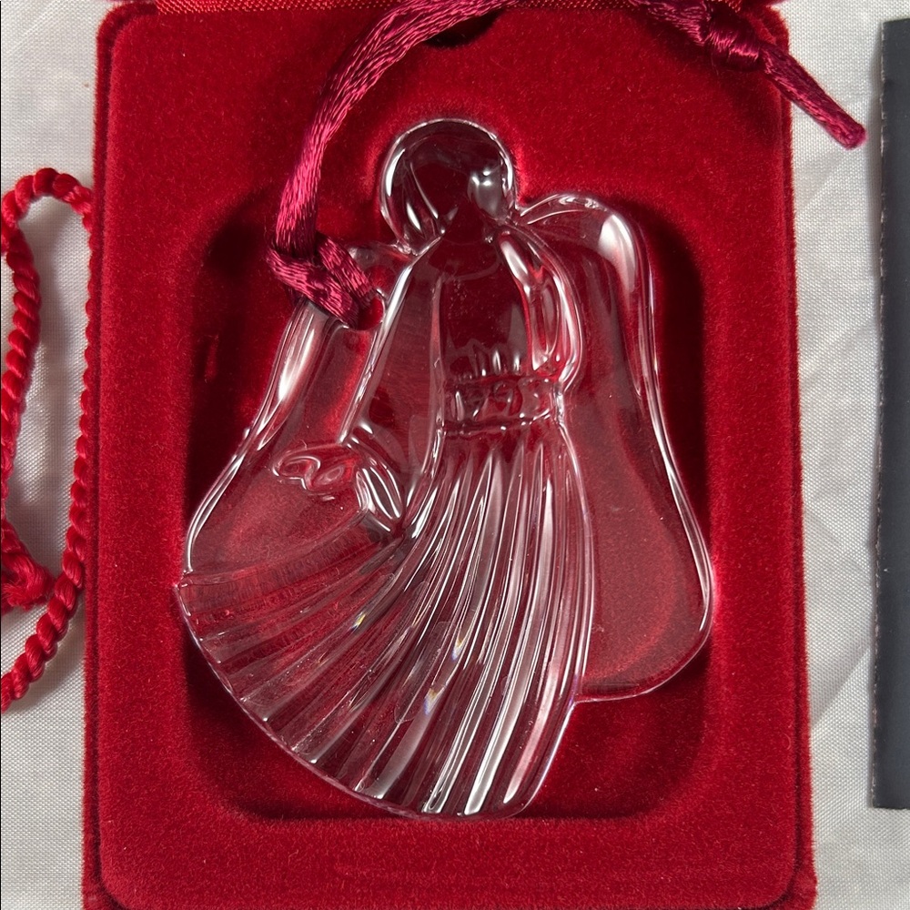 Waterford Crystal 1995 First Edition Angel Ornament
